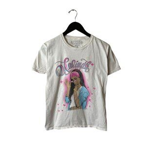 Aaliyah Rap Tee T Shirt Small S White Womens Graphic